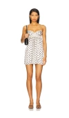 Free People X Intimately Fp Midnight Muse Mini Slip Dress