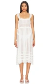 Free People X Intimately Fp Moon Phase Midi In Ivory