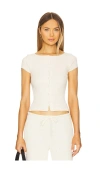 Free People X Intimately Fp Most Wanted Cardi In Ivory