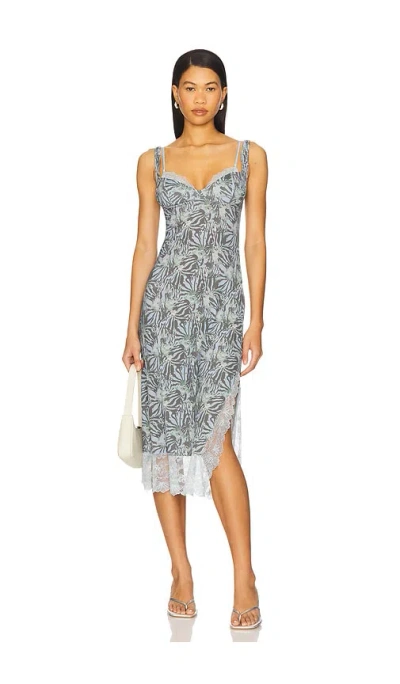 FREE PEOPLE X INTIMATELY FP PARTY CRASHER MIDI SLIP DRESS