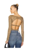 Free People X Intimately Fp Perfectly Fine Bodysuit In Brown
