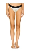 Free People X Intimately Fp Printed Viva La Bikini In Ivory