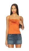 Free People X Intimately Fp Sophie Cami In Orange