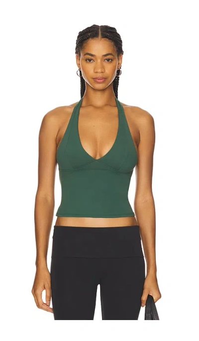 Free People X Intimately Fp Still Here Halter In Green