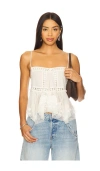 Free People X Intimately Fp Sweet Escape Cami In White