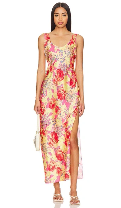 Free People Worth The Wait Floral Maxi Dress In Fiesta Combo