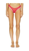 Free People X Intimately Midweek Thong In Red