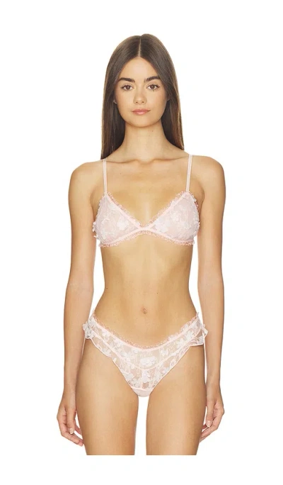 Free People X Intimately Save The Date Bralette In Pink