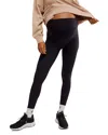 Free People X Maternity Hatch Never Better Leggings In Black