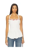 Free People X Revolve Alee Top In White