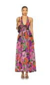 Free People X Revolve Baysides Florals Maxi Dress