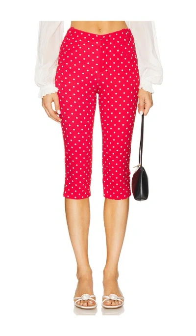 Free People X Revolve Better Printed Super Slim In Red