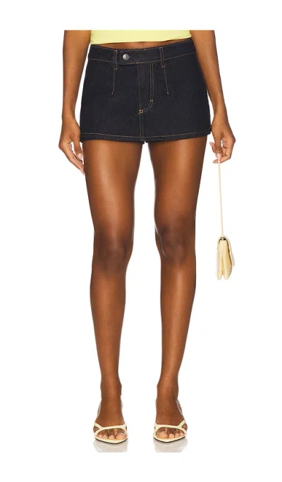 Free People X Revolve Galivanting Skort In Blue