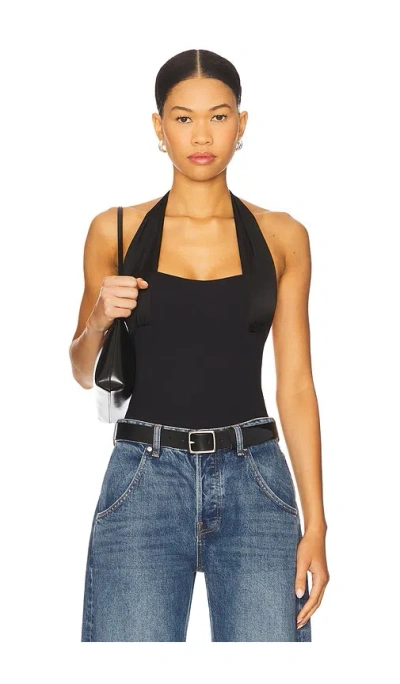 Free People X Revolve Get It Done Halter Top In Black