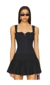 Free People X Revolve Heartbreaker Top In Black