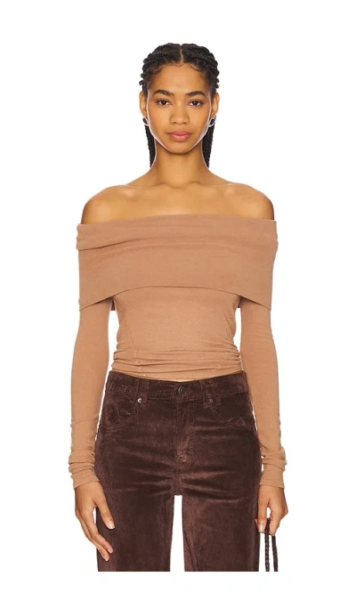 Free People X Revolve Iris Layering Top In Tan