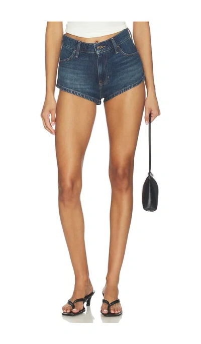 Free People X Revolve Maybel Micro Denim Short In Blue