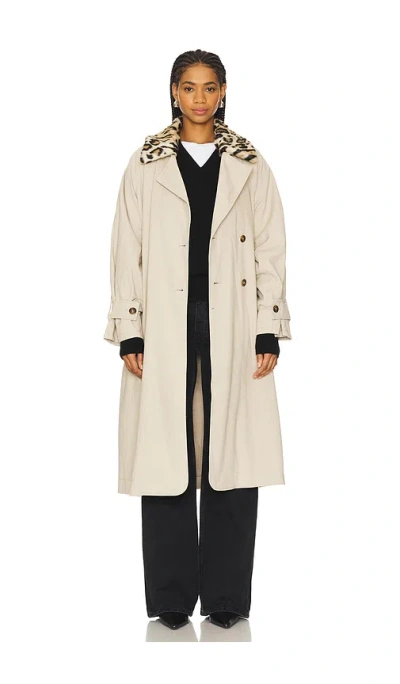 Free People X Revolve Need It Trench In Beige