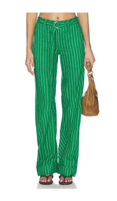 Free People X Revolve Raise The Stakes Pant In Green