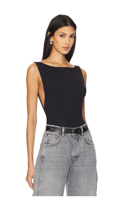 Free People X Revolve Raven Bodysuit In Black