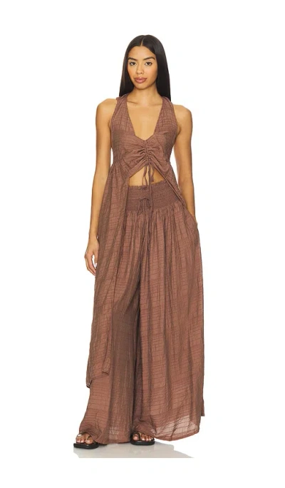 Free People X Revolve Rhodes Set In Brown