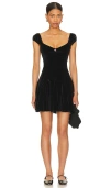 Free People X Revolve Rose Marie Mini In Black