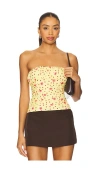 Free People X Revolve Scottie Tube Printed Top