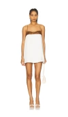 Free People X Revolve Verano Mini Dress In Ivory