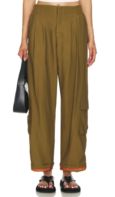 Free People X Revolve X Fp Movement Mesmerize Me Trouser In English Ivy