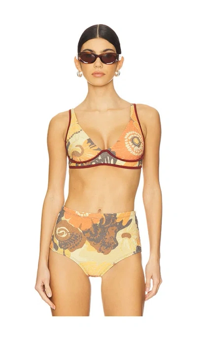 Free People X Revolve X Free-est Printed Tonya Top In Bossa Nova