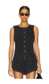 Free People Aimee Vest In Black