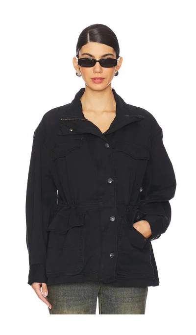 Free People X We The Free Arya Utility Jacket In 黑色