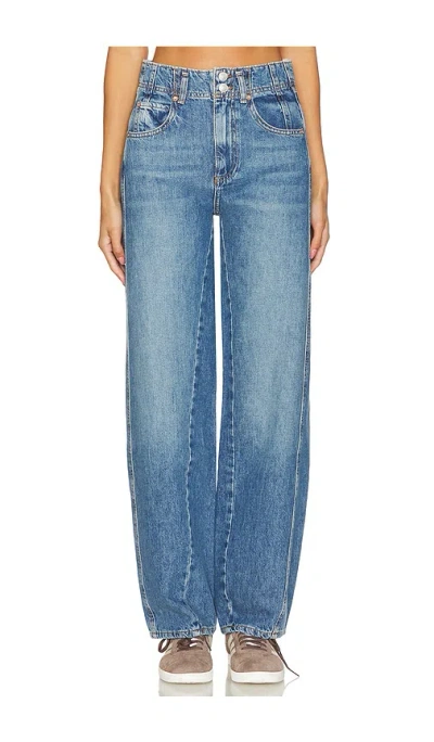 Free People Gerades Bein We The Free Aster In Blue