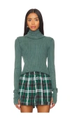 Free People X We The Free Brynn Turtle Top In Sage