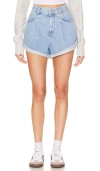 Free People X We The Free Danni Short In Blue