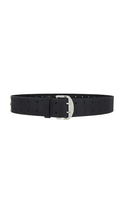 Free People X We The Free Double Cross Belt In Black