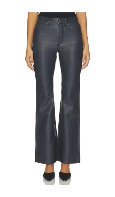 Free People X We The Free Double Knot Faux Leather Pant In Black