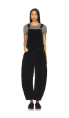 Free People X We The Free Good Luck Cord Overall In Black