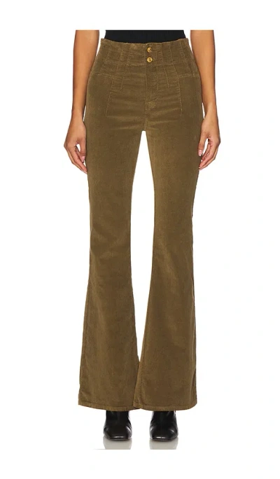 Free People X We The Free Jayde Cord Flare In Green