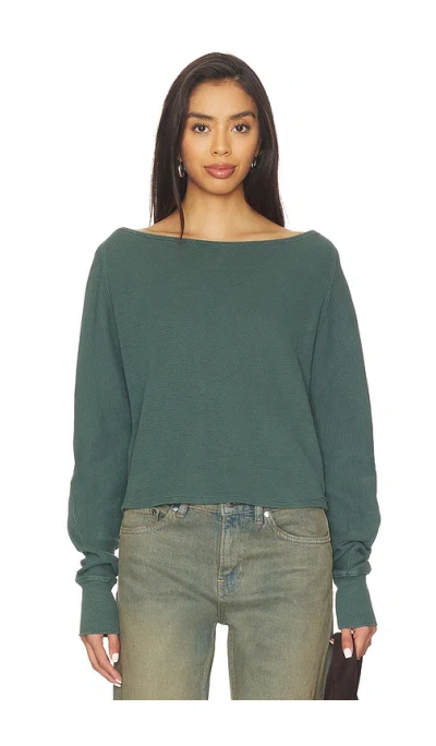 Free People X We The Free Jess Long Sleeve In Green