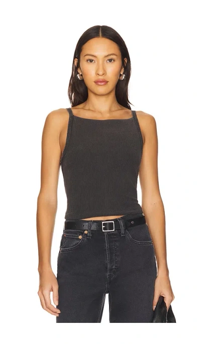 Free People X We The Free Mia Tank In Black