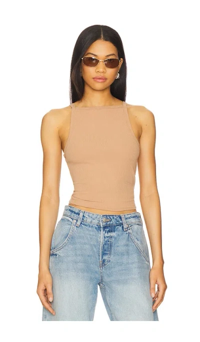 Free People X We The Free Mia Tank In Brown