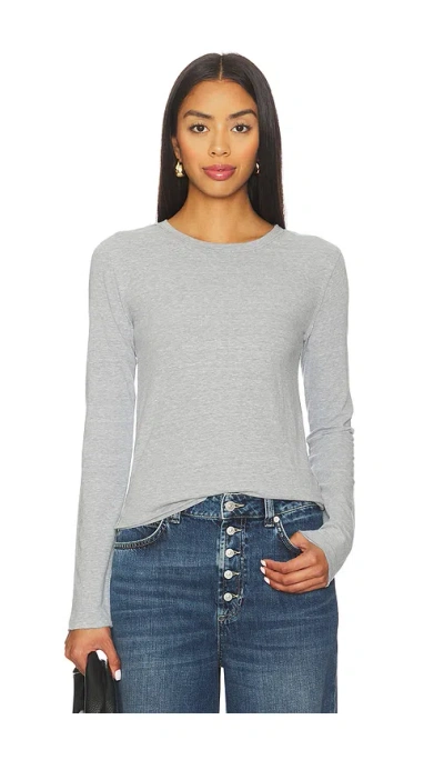 Free People X We The Free Nova Long Sleeve Tee In Gray
