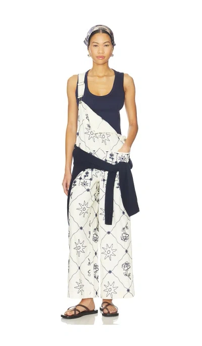Free People X We The Free Rising Sun Overall In Multi