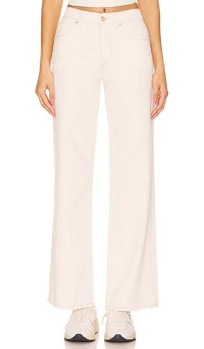 Free People X We The Free Tinsley Baggy High Rise Jeans In White
