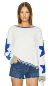 Free People X We The Free You're A Star Tee In Snowing Combo