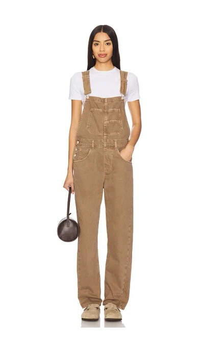 Free People X We The Free Ziggy Denim Overall In Lasso