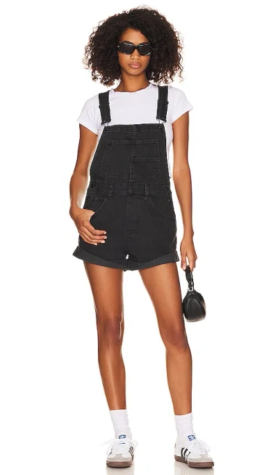 Free People Ziggy Shortall In Black