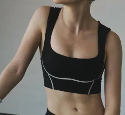 Free People You're A Peach Bra In Black