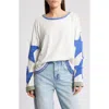 Free People X We The Free You're A Star Tee In Snowng Combo